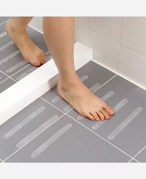 Противоскользящие полоски-наклейки 20*2 см, 5 шт в наборе. 9046505 - Yiwu youda import & export co фото 4