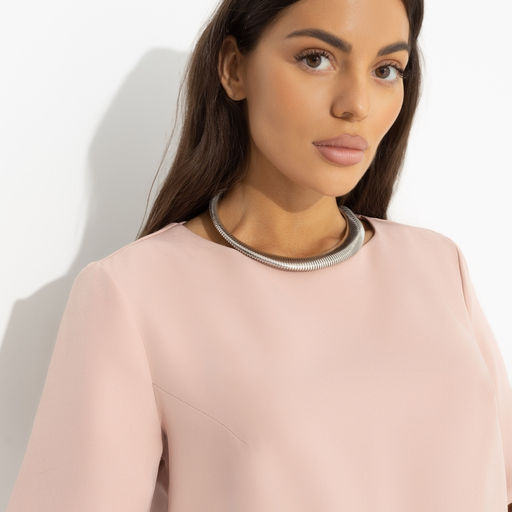 Платье прямого кроя Виртуальные будни (pink) - Charutti фото 4