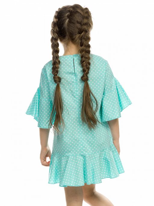 PELICAN, платье для девочек, Ментол