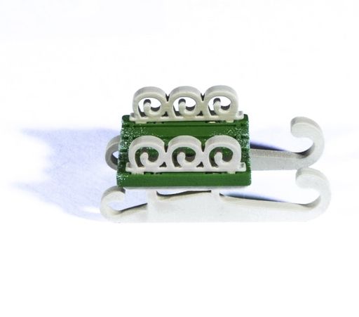 Елочные игрушки: Санки малые 6017 Twirl - Idh фото 4