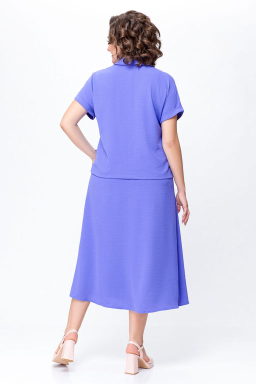 Блуза Swallow 803.2 черный+серебряный узор фото 527