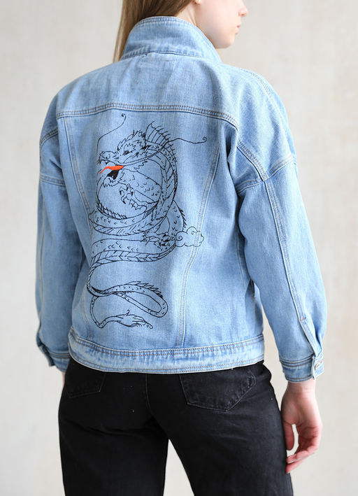 Набор для вышивания PANNA Живая картина JK-2229 Дракон 30 х 43 см