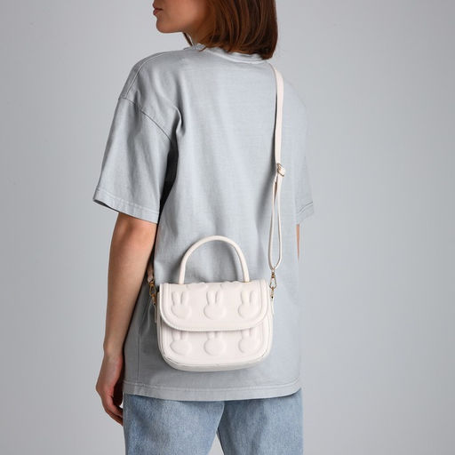 Сумка молодёжная на магните, цвет молочный - Simaland фото 7