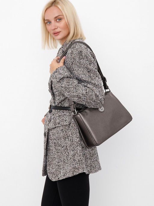 Сумка 1366-122 silver gray