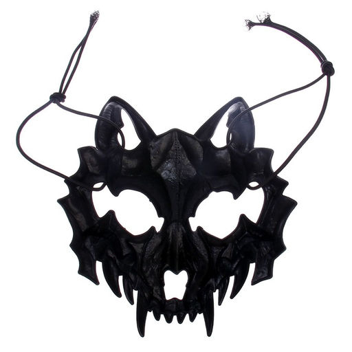 Карнавальная маска Череп собаки, цвет чёрный - Simaland фото 2