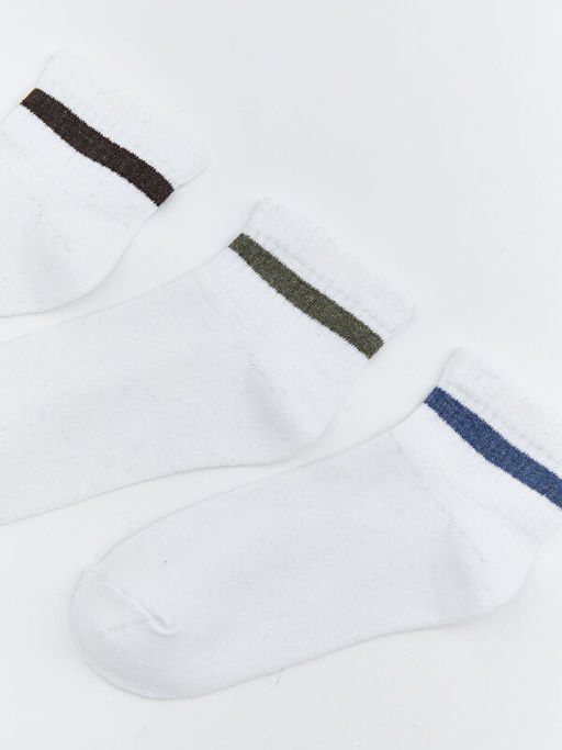 ?izgili Erkek ?ocuk Soket ?orap 3l?