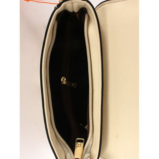 Сумка женская искусственная кожа YDR-2531, 1отд+карм/пер, плечевой ремень, молочный SALE 253918 - Adelia фото 3