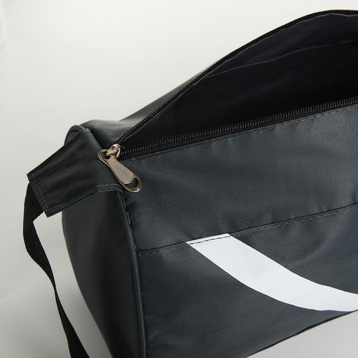 Сумка спортивная на молнии, длинный ремень, цвет серый - Simaland фото 4