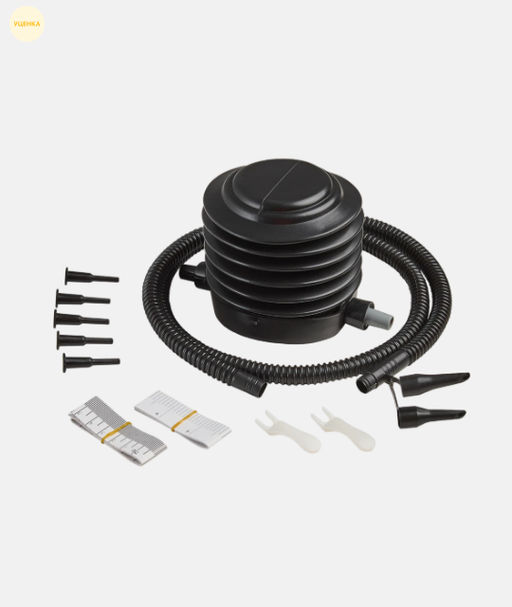 БЕЗ УПАКОВКИ Полусфера BOSU STARFIT GB-503 с эспандерами, с насосом, серый/зеленый фото 7