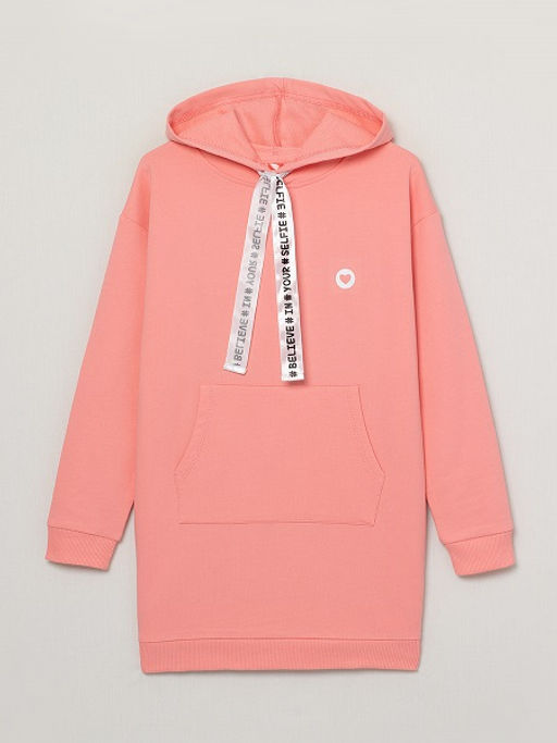 CRB wear/CWJG 62896-28-291 Платье для девочки, коралловый/Ex.Cherubino фото 6