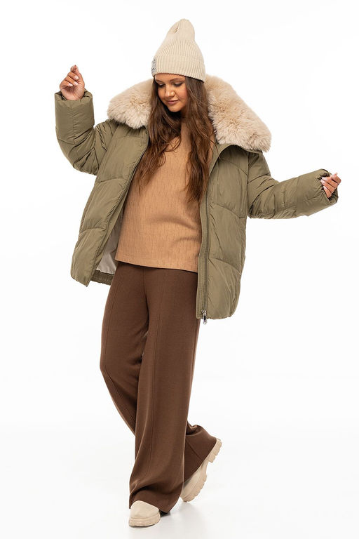 Брюки МБ-22016 кедр - Took a look фото 2