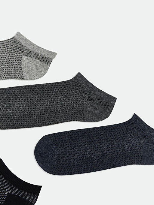 Desenli Erkek Patik ?orap 5li