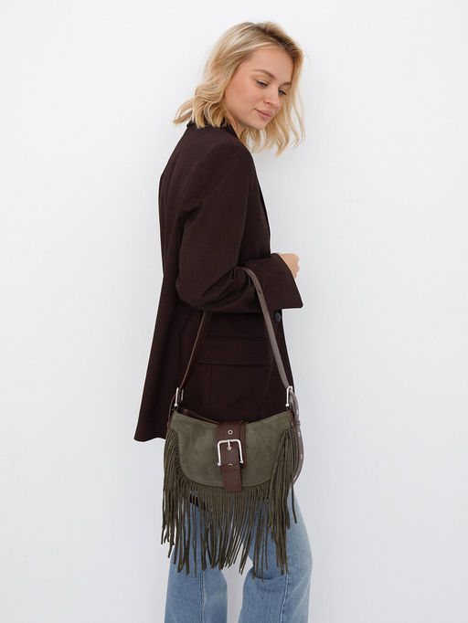 Сумка 99057-1NN wine khaki Natale Navetta