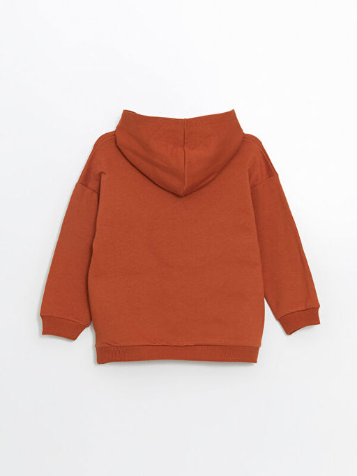 Kap??onlu Erkek ?ocuk Kal?n Sweatshirt