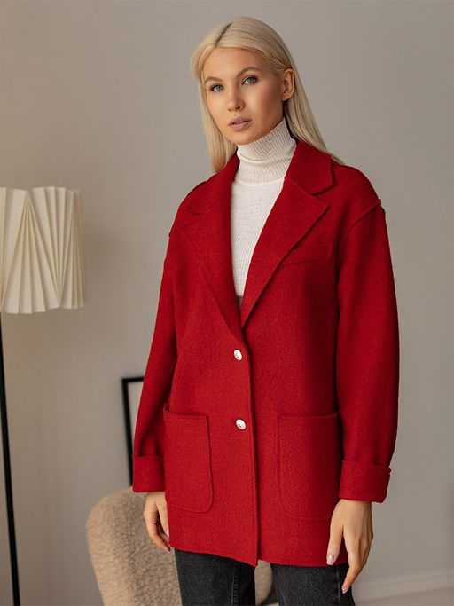 Жакет женский шерсть 60%, вискоза 40% - Волтри фото 11