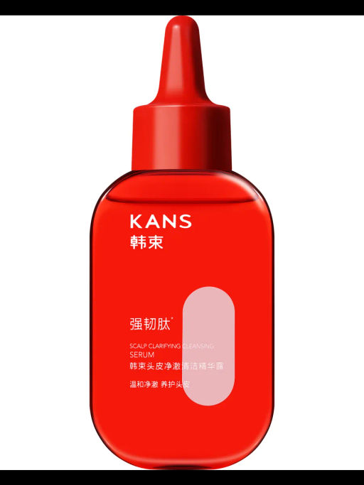 KANS Очищающая антивозрастная сыворотка для кожи головы, 100 мл  фото 2