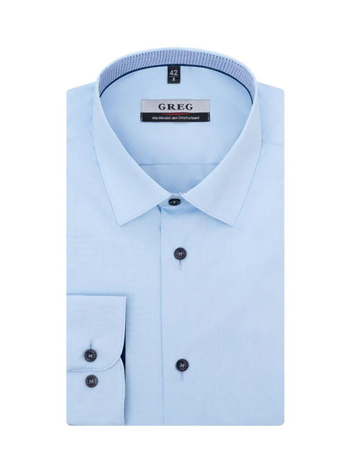 Сорочка мужская длинный рукав GREG 220/239/4030/Z/1p_V