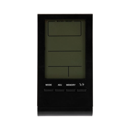 Метеостанция LTR-06, комнатная, гигрометр, будильник, 1×LR1140, чёрная