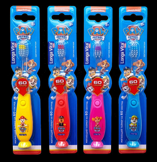 Longa vita / Детская зубная щетка от 3 лет