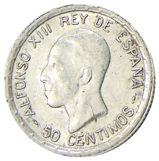 50 сентимо 1926 года Испания
