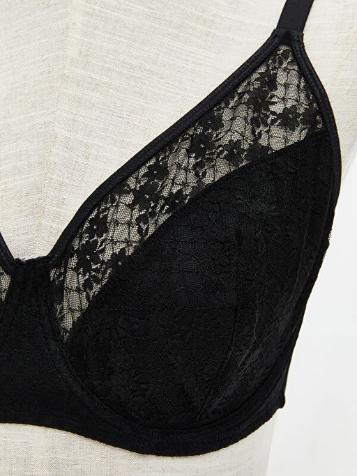 Balenli Dolgusuz Dantelli Toparlay?c? S?tyen