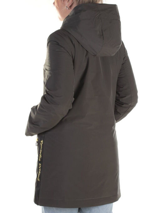 0828 KHAKI Куртка демисезонная женская RikA (150 гр.синтепона) - Fashion фото 8