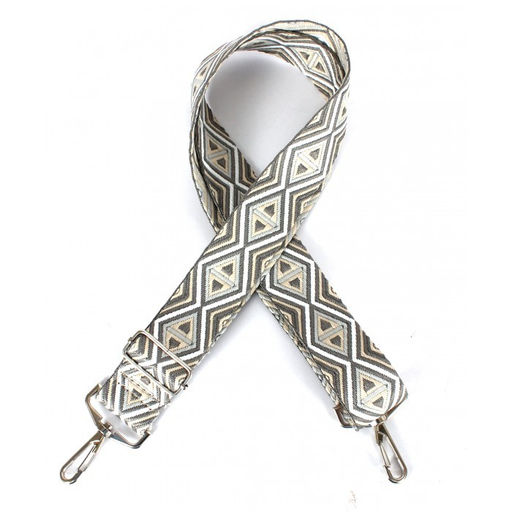 Плечевой ремень (стропа) ADEL-239/регулируемый, макс длина 150см, бриллиант серый mpl 263307 - Adelia фото 2