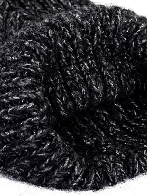 Шапка жен. мох+шерсть+виск+люр LB-BR55034 black/grey - Labbra фото 8