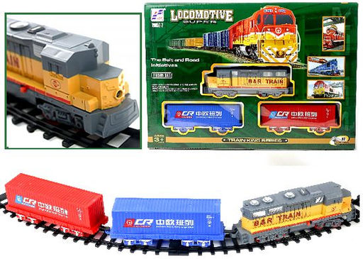 Железная дорога интерактивная ,длина путей 240 см, 2 вагона - Buro фото 2