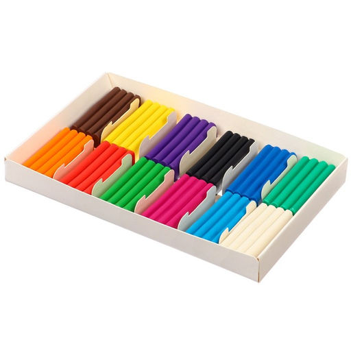 Пластилин 12 цветов 180 г «Мари», Коты-аристократы