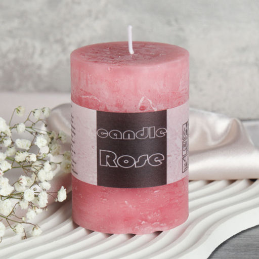 Свеча столбик арома 7х9,5 см / ZH-042 /уп 72/ микс - ГалеонТрейд фото 5