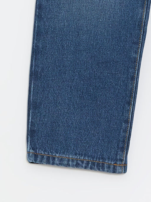 Beli Lastikli Loose Fit Erkek ?ocuk Jean Pantolon - Waikiki фото 3