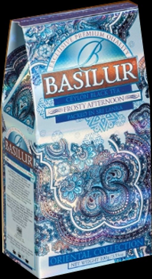 BASILUR. Новый год. Восточная коллекция. Морозный день 100 гр. карт.пачка