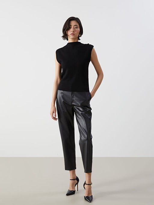 Dik Yaka Kad?n Triko S?veter