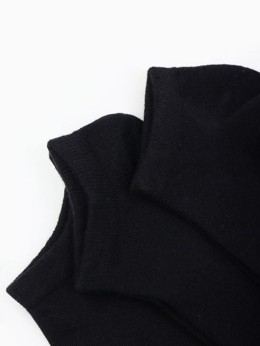 Носки мужские спортивные укороченные Resport, набор 3 пары, размер 46-47, чёрные