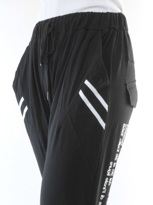 Z849 BLACK Бриджи спортивные женские (40% вискоза, 35% акрил, 15 хлопок, 10% эластан)