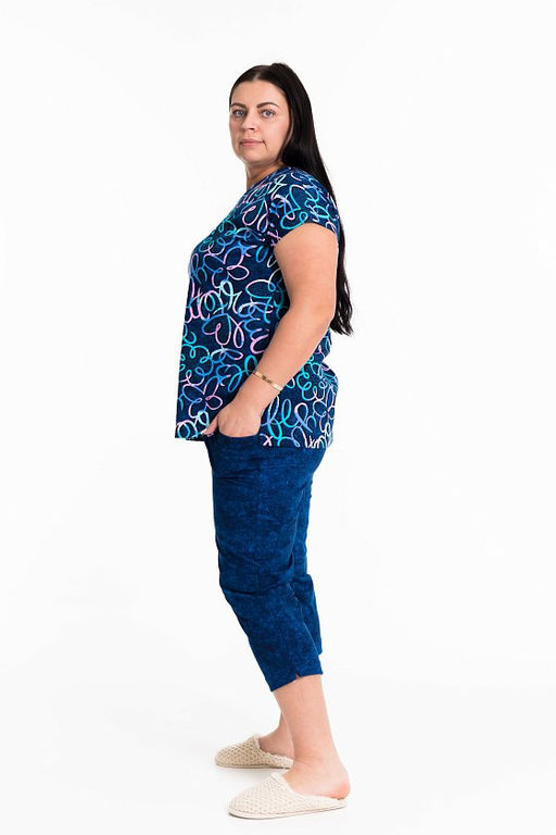 Костюм М32268д синий - Елена фото 2