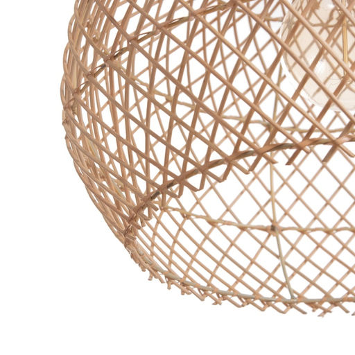 Светильник потолочный из ротанга «Йоги», 1×120 Вт, Е27, 40×40×40 см