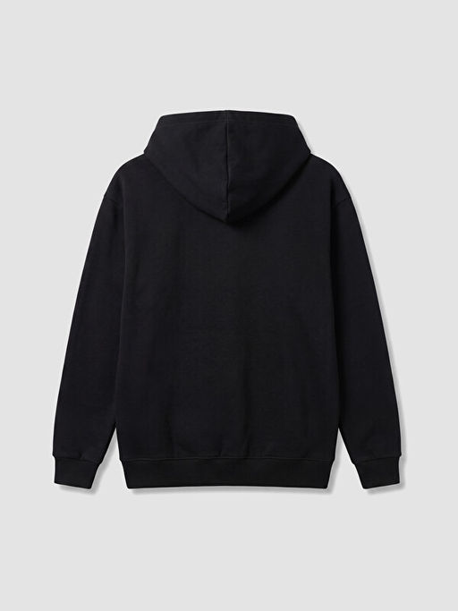 Kap??onlu K?z ?ocuk Fermuarl? Sweatshirt