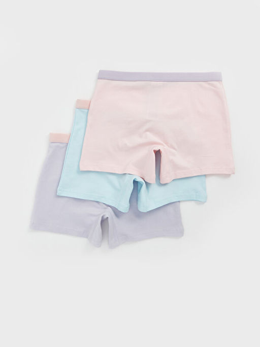 Basic K?z ?ocuk Boxer 3l? - Waikiki фото 2
