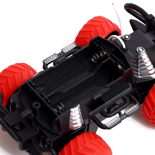 Машинка на пульте управления «Джип. Граффити», работает от батареек, цвет красный