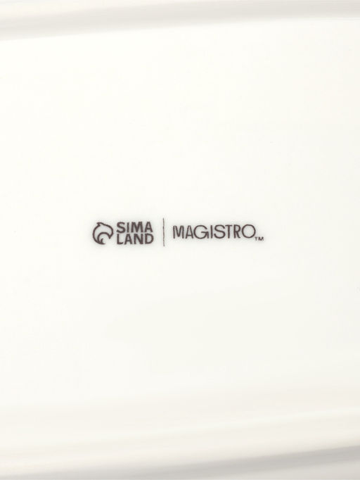 Масленка Magistro "Бланш" 19х12,5х8,5 см