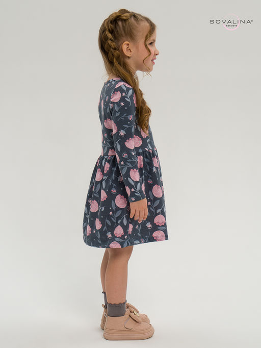 Платье Эля тюльпаны в дымке - Sovalina фото 22