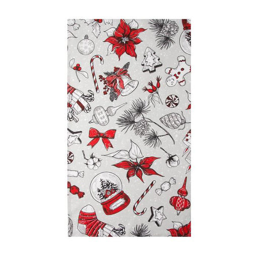 Полотенце Доляна Новогоднее настроение 40х70 см, 100% хлопок, 164 г/м2  фото 3