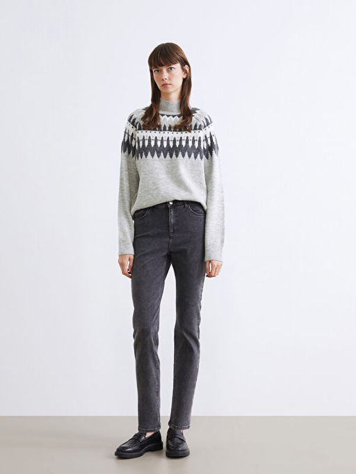 Slim Fit Kad?n Jean Pantolon