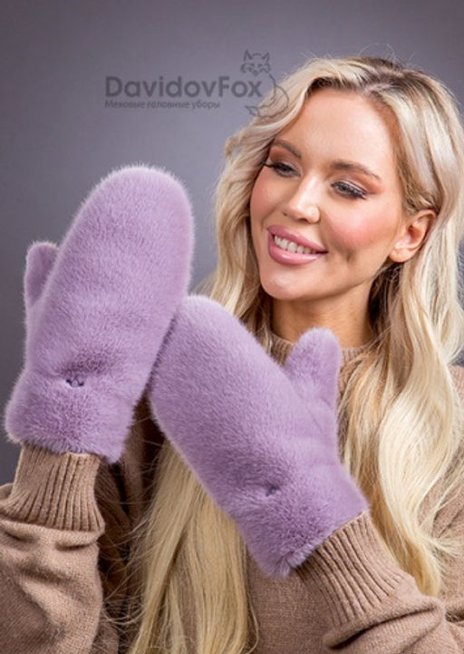 Варежки экомех клевер