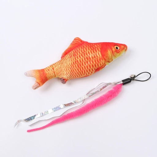 Мягкая игрушка для кошки Вот такую поймал! - Пушистое счастье фото 4