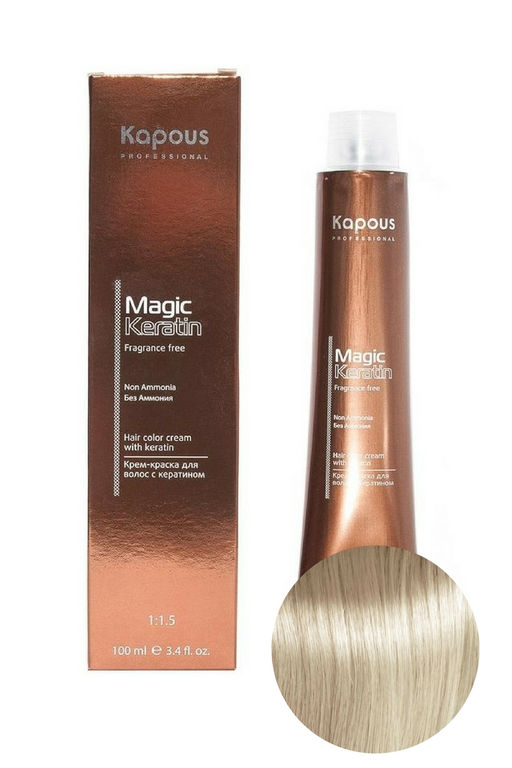 тонирующий 012+ бежевый холодный, 100 мл Magic Keratin