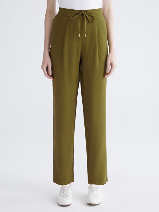 Beli Lastikli Kad?n Pantolon