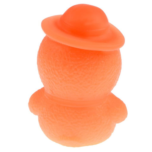 Мялка «Уточка» с пастой, цвета МИКС